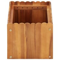 vidaXL Garten-Hochbeet 50 x 30 x 25 cm Massivholz Akazie