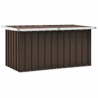 vidaXL Gartenbox Braun 129 x 67 x 65 cm