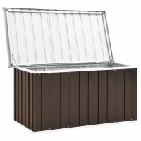 vidaXL Gartenbox Braun 129 x 67 x 65 cm