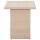 vidaXL Gartentisch Beige 110 x 60 x 67 cm Poly Rattan