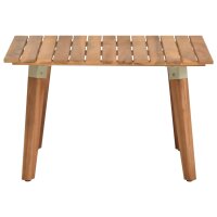 vidaXL Garten-Couchtisch 60 x 60 x 36 cm Massivholz Akazie