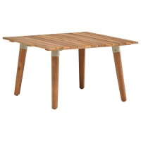 vidaXL Garten-Couchtisch 60 x 60 x 36 cm Massivholz Akazie