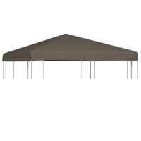 vidaXL Pavillondach 310 g / m&sup2; 3x3 m Taupe