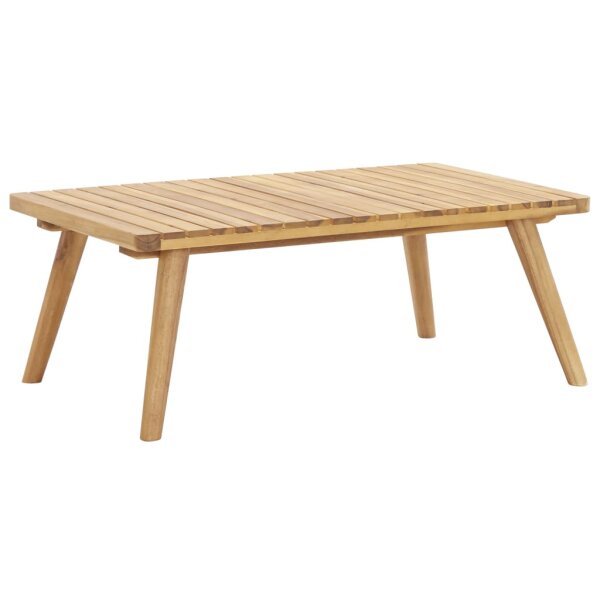 vidaXL Garten-Couchtisch 90&times;55&times;35 cm Massivholz Akazie