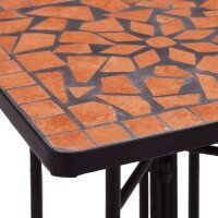 vidaXL Mosaiktisch Keramik Terracotta