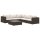 vidaXL 6-tlg. Garten-Lounge-Set mit Auflagen Poly Rattan Braun