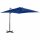 vidaXL Ampelschirm mit Aluminium-Mast Azurblau 250x250 cm