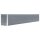 vidaXL Garten-Hochbeet Verzinkter Stahl 320×40×45 cm Grau