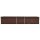 vidaXL Garten-Hochbeet Verzinkter Stahl 400×80×77 cm Braun