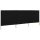 vidaXL 3-teiliges Windschutzgewebe 400 x 120 cm Schwarz