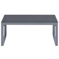 vidaXL Couchtisch 90×50×40 cm Aluminium