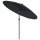 vidaXL Sonnenschirm mit Aluminium-Mast 270 cm Schwarz