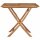 vidaXL Gartentisch Klappbar 85x85x76 cm Teak Massivholz