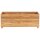 vidaXL Hochbeet 100x40x38 cm Teak Altholz und Stahl