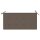 vidaXL Gartenbank-Auflage Taupe 100x50x3 cm Oxford-Gewebe