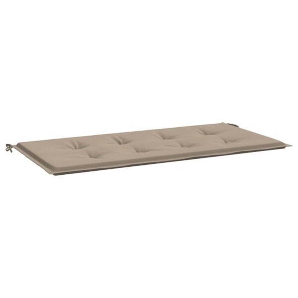 vidaXL Gartenbank-Auflage Taupe 120x50x3 cm Oxford-Gewebe