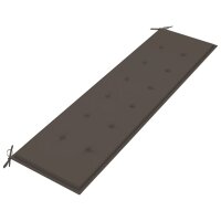 vidaXL Gartenbank-Auflage Taupe 180x50x3 cm Oxford-Gewebe