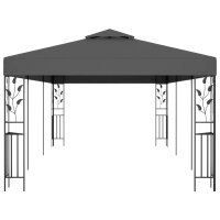 vidaXL Pavillon 3x6 m Anthrazit