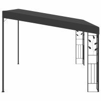 vidaXL Wand-Pavillon 4x3x2,5 m Anthrazit