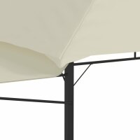 vidaXL Pavillon mit Doppelt Erweiterten D&auml;chern 3x3x2,75 cm 180 g/m&sup2;