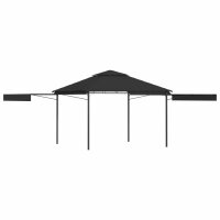 vidaXL Pavillon mit Doppelt Erweiterten D&auml;chern 3x3x2,75 cm 180 g/m&sup2;