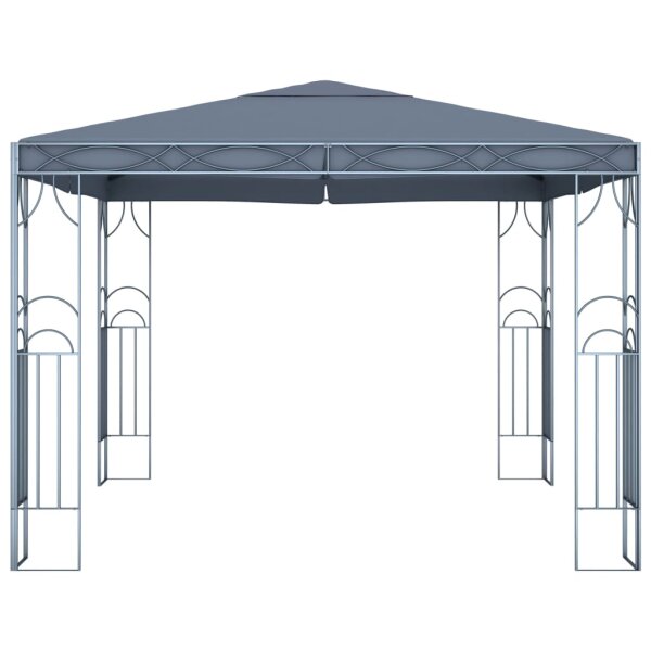 vidaXL Pavillon 300 x 300 cm Anthrazit