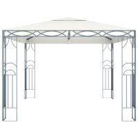 vidaXL Pavillon 400 x 300 cm Cremewei&szlig;