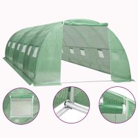 vidaXL Gewächshaus 24 m² 6×4×2 m