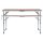 vidaXL Klappbarer Campingtisch Aluminium 120 x 60 cm