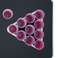 vidaXL Beer-Pong Set 0,5 L Kunststoff