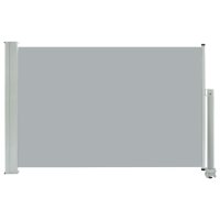 vidaXL Ausziehbare Seitenmarkise 60&times;300 cm Grau