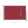 vidaXL Ausziehbare Seitenmarkise 60×300 cm Rot