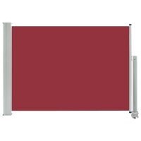 vidaXL Ausziehbare Seitenmarkise 80×300 cm Rot