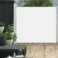 vidaXL Ausziehbare Seitenmarkise 170×300 cm Creme