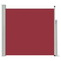 vidaXL Ausziehbare Seitenmarkise 170×300 cm Rot