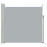 vidaXL Ausziehbare Seitenmarkise 170×300 cm Grau