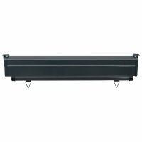 vidaXL Balkon-Seitenmarkise 100 × 250 cm Creme