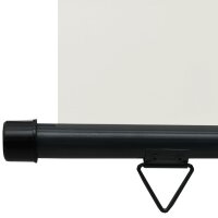 vidaXL Balkon-Seitenmarkise 100 × 250 cm Creme