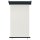vidaXL Balkon-Seitenmarkise 100 × 250 cm Creme