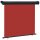 vidaXL Balkon-Seitenmarkise 160 &times; 250 cm Rot