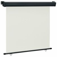 vidaXL Balkon-Seitenmarkise 170 × 250 cm Creme