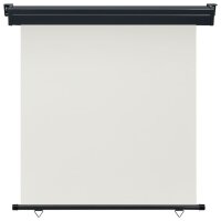 vidaXL Balkon-Seitenmarkise 170 × 250 cm Creme