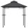 vidaXL BBQ-Pavillon 240x150x255 cm Anthrazit Stahl