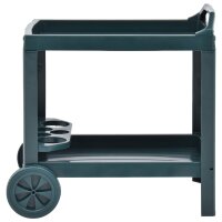 vidaXL Getränkewagen Grün 69×53×72...