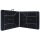 vidaXL Gartentisch Klappbar Schwarz 180×75×72 cm HDPE Rattan-Optik