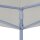 vidaXL Profi-Partyzelt Faltbar 2&times;2 m Stahl Creme