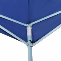 vidaXL Faltpavillon 5x5 m Blau