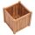 vidaXL Hochbeet 40x40x40 cm Massivholz Teak