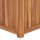 vidaXL Hochbeet 40x40x40 cm Massivholz Teak