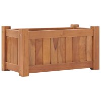 vidaXL Hochbeet 50x25x25 cm Massivholz Teak